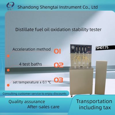 ASTM D2274, ISO12205 Accelerated Method Distillate Fuel Oil Oxidation Stability Tester