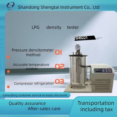 ASTM D1657 LPG Density or Pressure Hydrometer Relative Density Test Instrument