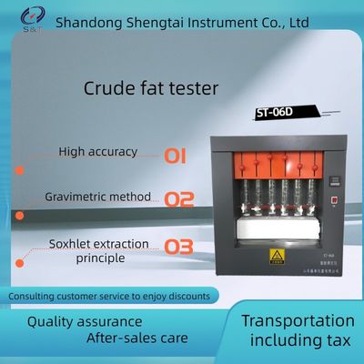 Crude Fat Analyzer  Feed testing Instrument  Soybean meal, cotton meal, and oil crops crude testing instrument