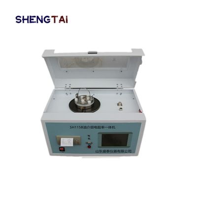 Insulating Oil Dielectric Loss And Resistivity Tester SH115B ( Automatic Cleaning )  AC-DC-AC