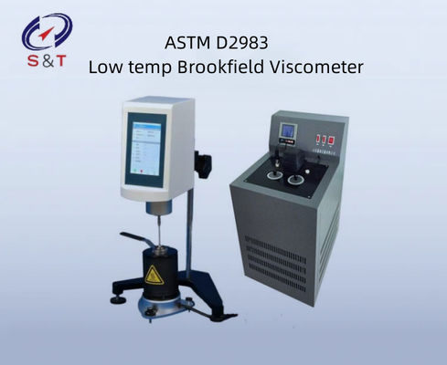 Repeatability ± 0.2% FS Newtonian Fluid ASTM D2983 Low Temperature Brookfield Viscometer for Lubricating Oil
