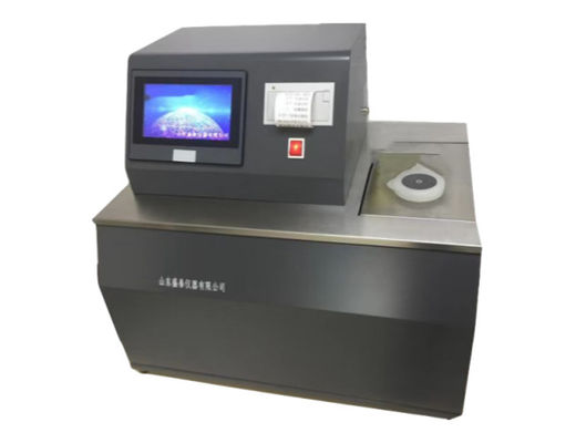 Single Hole Fully Automatic Pour Point Measuring Instrument ASTM D97 1000 Sets Data Storage