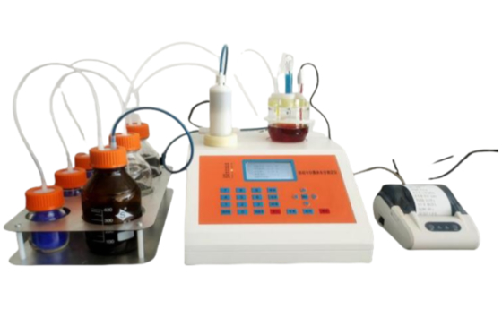 Automatic Karl Fischer Moisture Analyzer with 0.001%-100% Range and 0.005 ml Accuracy