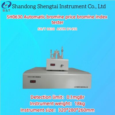 Automatic Bromine Price Bromine Index Tester Bromine Price 0.1 GBr ~ 500 GBr /100g Oil ASTM D1492