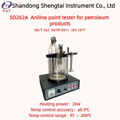 Diesel Fuel Aniline Point Tester RT ～ 200℃ Heave Oil Digital PID Temp Regulation ASTM D611