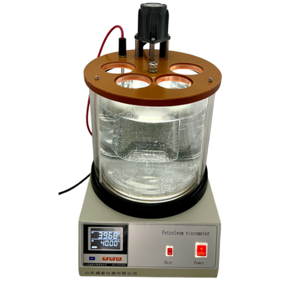 4 Holes Petroleum Kinematic Viscosity Tester Speed 1200rpm Heating 1800W ASTM D445