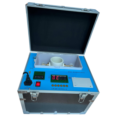 ASTM D1816 Insulating Oil Breakdown Transformer Oil Withstand Voltage Tester Test AC0 ～ 80KV