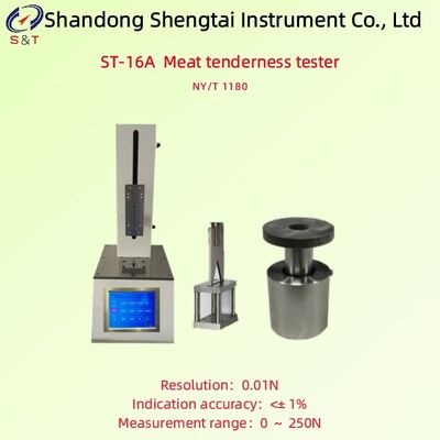 Meat Tenderness Tester Test 0 ～ 250N 7-Inch Touch Screen Display Shearing 1-1000mm/Min NY/T 1180