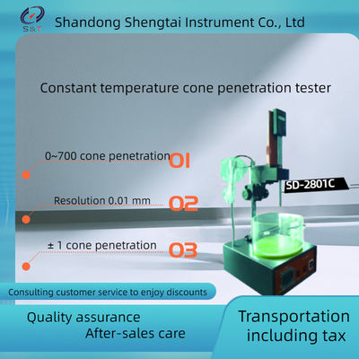 Cone Penetration Apparatus ASTM D217 needle Penetrometer with constant temperature SD2801C