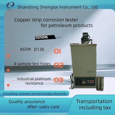 Petroleum products copper corrosion tester for  Hydraulic Oil  the Standard ASTMD130 copper corrosion test method