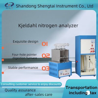 China Laboratory Fully Automatic Kjeldahl Nitrogen Analyzer Kjeldahl Apparatus GB/ t6432-94.