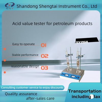 Laboratory Equipment Transformer Oil Petroleum Products Oil Acid Value Tester SY264