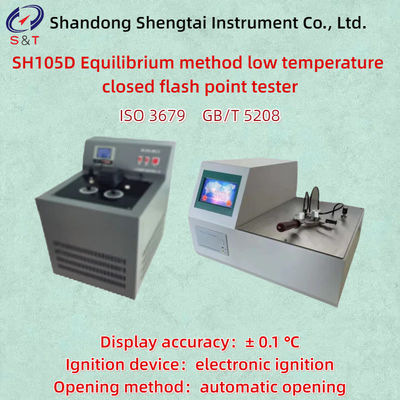 ISO 3679 Niedertemperatur geschlossener Blitzpunkt Tester Ausgleichsmethode 2 ml Probe