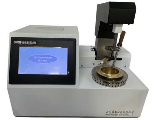 Fully Automatic Cleveland Open Flash Point Tester ASTMD92 Lubricating Oil Rt ～ 400 ℃
