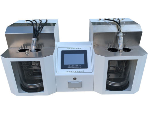 Fully Automatic Four Hole Kinematic Viscometer ASTM D445 Light Colored Petroleum