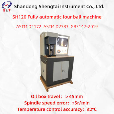 Fully Automatic Four Ball Machine Room Temp ～ 250℃ Lubricant Bearing Capacity ASTM D4172