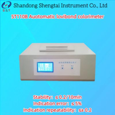 Automatic LCD Lovibond Colorimeter RGB Method Stability ≤ 0.2/10min ST110B