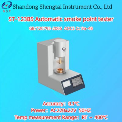 Automatic Smoke Point Tester RT ～ 400℃ PT100 Temp Sensor GB/T20795-2006