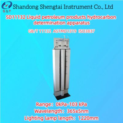 ASTM D1319 Flüssige Erdölprodukte Kohlenwasserstoffbestimmungsgerät SD11132