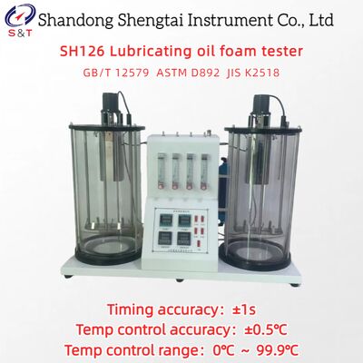 Geschlossener Getriebeöl-Schaum-Tester 0°C ¥ 99,9°C Durchfluss 16 ¥ 160ml/Min Zeitmessung ±1s ASTM D892