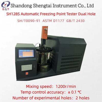 Doppelloch-Automatischer Gefrierpunkttester -70℃ ～ +30 ℃ Rühren 1200 U/min ASTM D1177