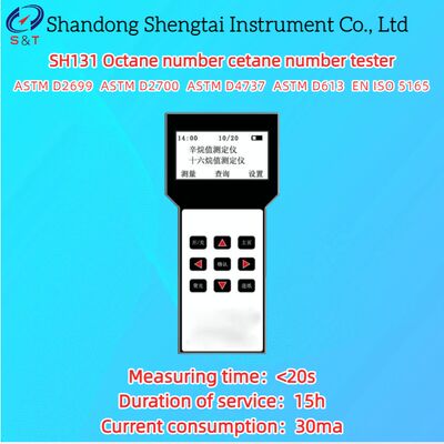 Benzin Diesel Oktanzahl Cetanzahl Tester CN 20 - 100 Messung <20s ASTM D2699