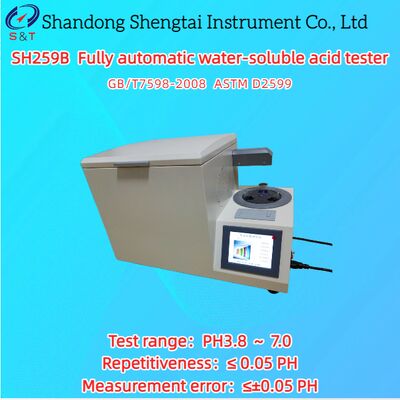 Vollautomatischer wasserlöslicher Säuretester PH3.8 ～ 7.0 kolorimetrische Methode ASTM D2599