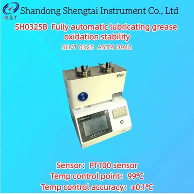 2 Löcher vollautomatisches Schmieren Fett Oxidationsstabilität PT100 Sensor ASTM D942