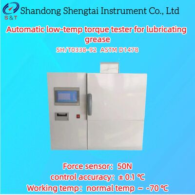 Automatischer Niedertemptorktester für Schmierfett Normaltemperatur −70 °C ASTM D1478
