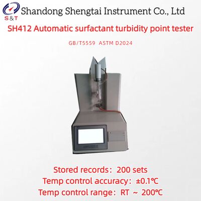 Automatic Surfactant Turbidity Point Tester RT ～ 200℃ 7-Inch LCD ± 0.1 ℃ ASTM D2024