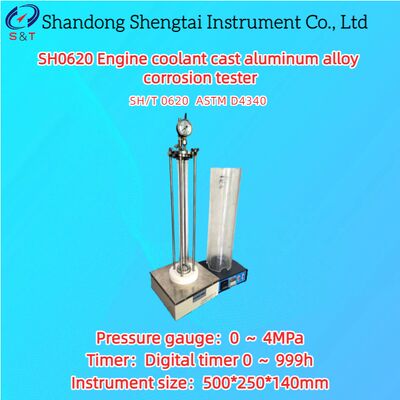 0 ¢ 4MPa Motorkühlmittel Gusse Aluminiumlegierung Korrosionsprüfer 0 ¢ 999h ASTM D4340