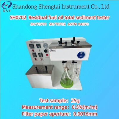 2 Holes Residual Fuel Oil Total Sediment Tester ASTM D4870 25g Sample Hot Filtration Method