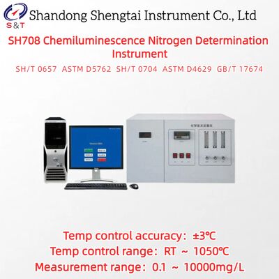 Chemilumineszenz-Stickstoffbestimmungsgerät 0,1 ～ 10000 mg/L ASTM D4629