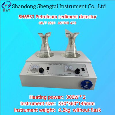 Erdölsedimentdetektor Heizung 300W * 2 Extraktionsmethode Dual Typ ASTM D473