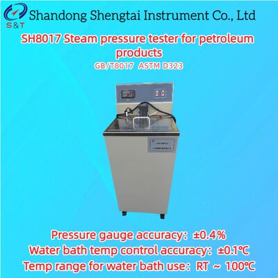 Dampfdruckprüfgerät für Erdölprodukte RT ~ 100°C Reid-Methode ASTM D323