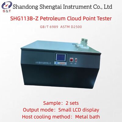Diesel-Schmieröl-Tester mit Doppel-Ziele für Wolkenpunkte RT