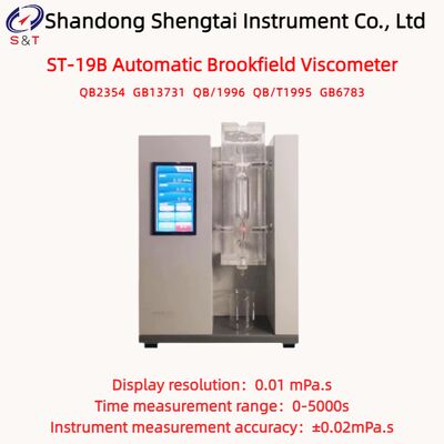 RT - 70°C Automatisches Brookfield-Viskosimeter 0 - 99,99 MPa·S Medizinische Gelatine GB13731