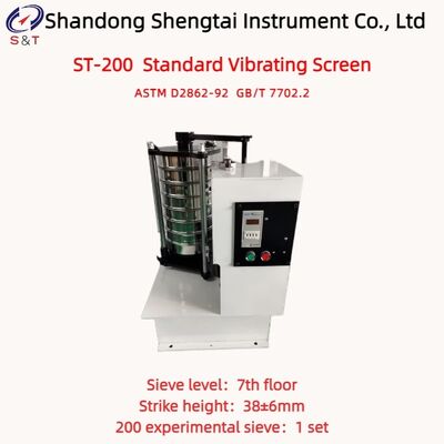 7. Stock Gewöhnliche Abrasiv-Standard-Vibrationsbildschirm Rotationen 290±6cpm ASTM D2862