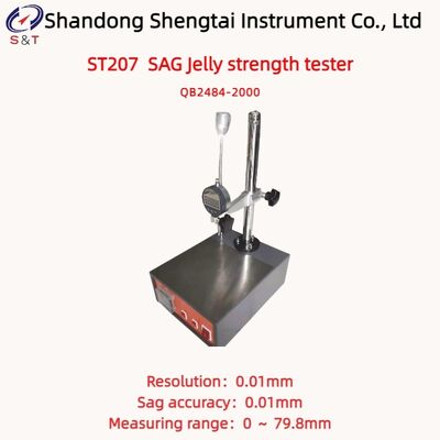 SAG Jelly Strength Tester Messung 0 ～ 79,8mm SAG Genauigkeit 0,01mm QB2484