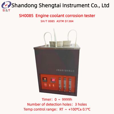 3 Holes Engine Coolant Corrosiveness Tester RT ～ +100℃ Timing 0 ～ 9999h ASTM D1384