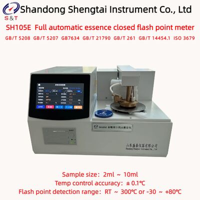 ASTM D93 Automatic Essence Rapid Equilibrium Closed Flash Point Meter Sample 2ml - 10ml