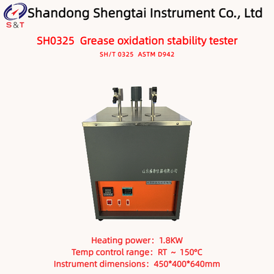 ASTM D 942 Doppelloch Oxidationsstabilitätsprüfer für Schmierfett RT           150°C