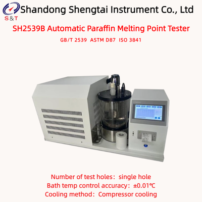 Einloch-Paraffin-Schmelzpunkt-Analysator, automatisch, 0 °C bis 120 °C, Gesamtleistung 800 W, ASTM D87