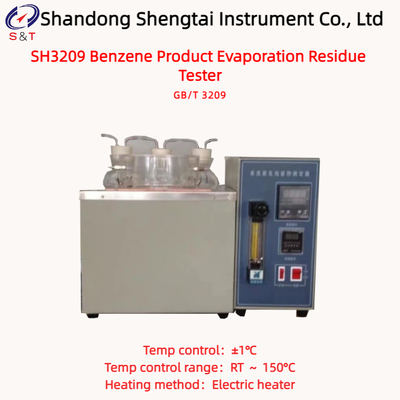 Benzolprodukte Verdunstungsrückstandsanalysator RT        150°C Elektrischer Heizgerät GB/T 3209