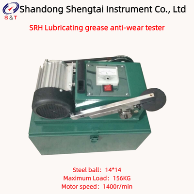 SRH Lubricating Grease Anti-Wear Analyzer Steel Ball 14*14 Motor Speed 1400r/Min Timken Tester