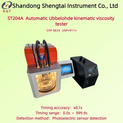 Automatischer Ubbelohde Kinematischer Viskositätsanalysator Messbereich 0,6 ~ 1000 mm²/s USP<911>