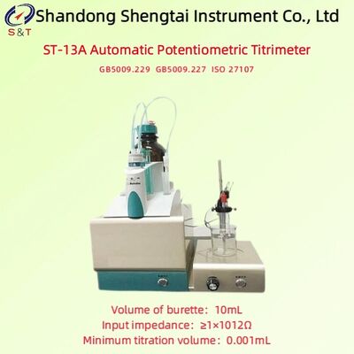 Automatischer potenziometrischer Titrimetertest ≥0,001 MgKOH/G Potenzialmessung ±2000,0 MV ISO 27107