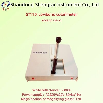 Lovibond-Kolorimeter Rot Testbereich 0.1 79.9 Lovibond-Einheit Vergrößerung 1.9X AOCS CC 13E-92